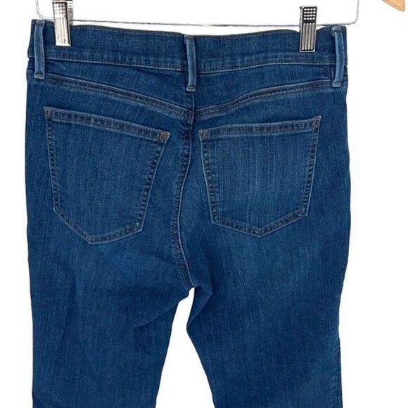 Ann Taylor Womens Slim Jeans Modern Fit Medium Wash Stretch‎ Denim Blue Size 6P - Picture 4 of 10